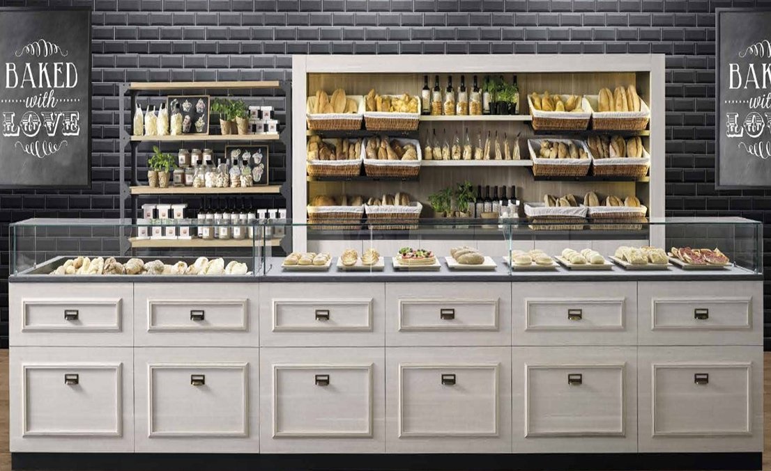 Vitrine za pekare mod. GNG1