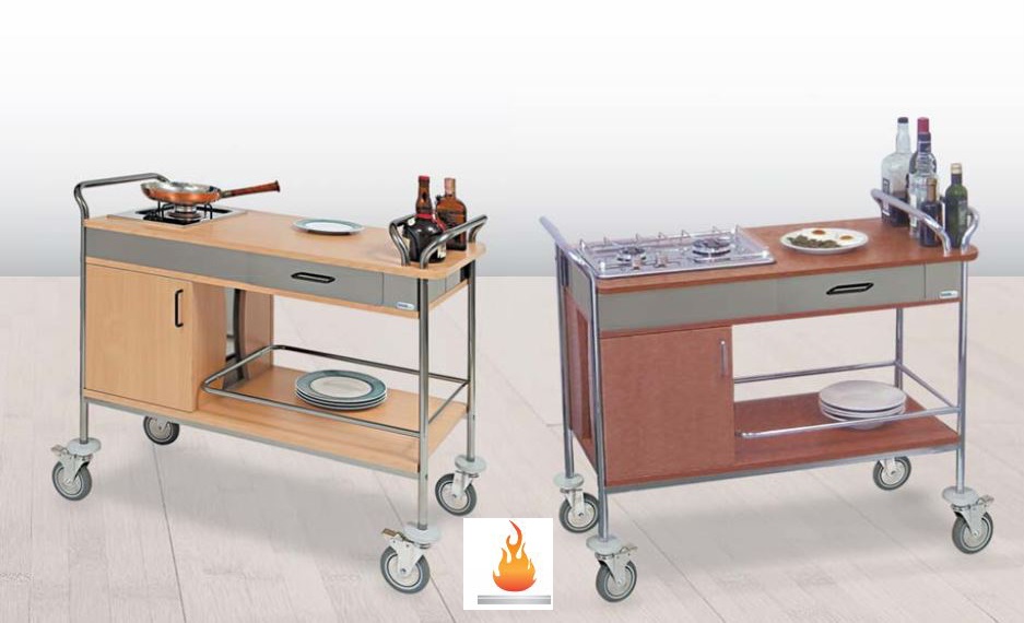 Kolica Service za Flambe Mod. GROUCFL1