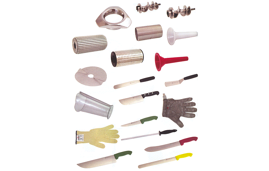 Spare parts for butchers equipment
