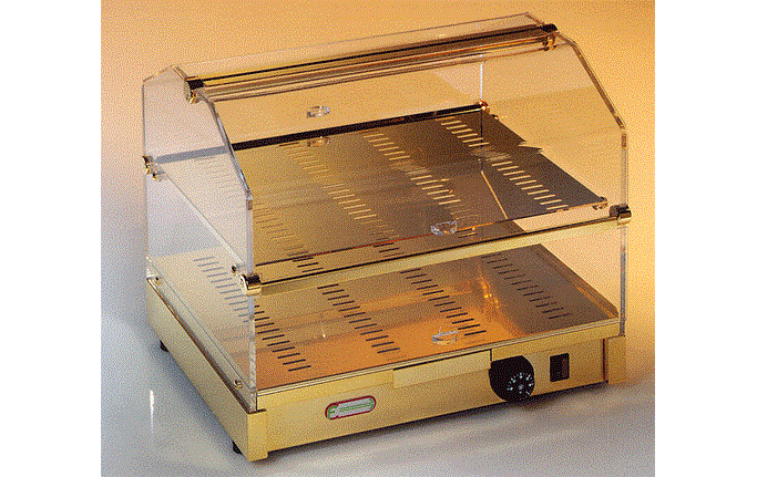 Warming or neutral temperature top counter