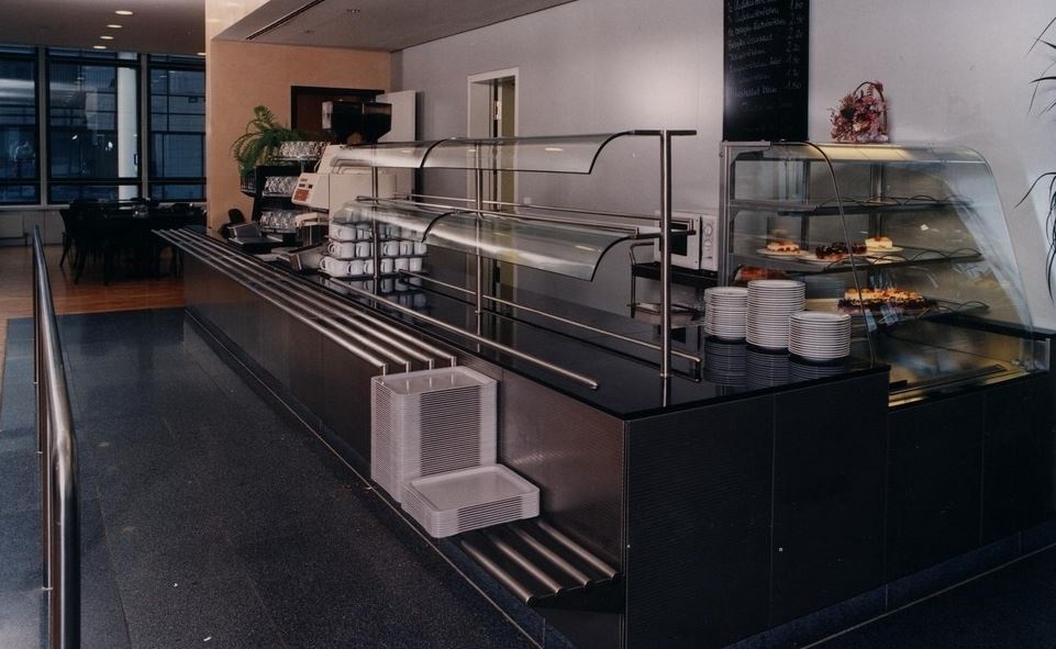 Oprema za samoposlužne restorane - self service BLACK