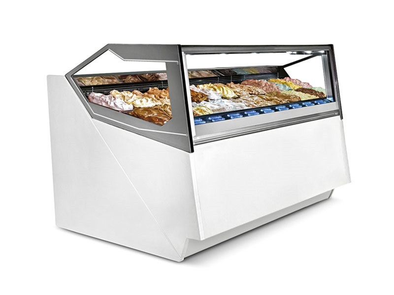 Refrigerating counters for pastry and ice cream mod. Kubika